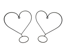 Lot heart shaped for sale  Mcminnville