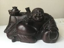 Statuette bois bouddha d'occasion  Sotteville-lès-Rouen