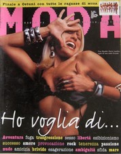MODA 112 1993 Heather Parisi Keith Richards Alba Parietti Anna Falchi Everett na sprzedaż  Wysyłka do Poland