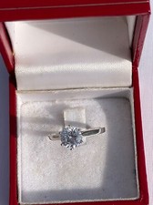 Solitaire argent sertie d'occasion  France