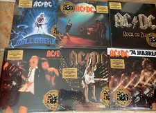 AC/DC 50th Gold Vinyl LP Lot Blood Jailbreak Ballbreaker Stiff Let There Be Rock comprar usado  Enviando para Brazil