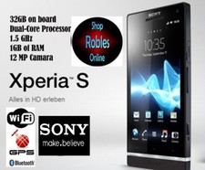 Sony Xperia S 32GB Black (Ohne SIM-Lock) WLAN 3G GPS 12MP Bluetooth mp3 SEHR GUT comprar usado  Enviando para Brazil