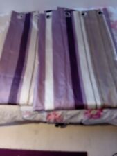 Pair eyelet curtains for sale  SWINDON