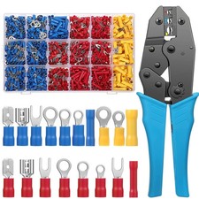 1300pcs insulated assorted for sale  DUNSTABLE