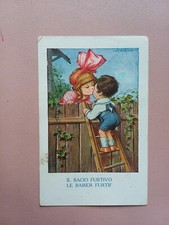 Cartolina illustratore bertigl usato  Arezzo