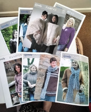 Knitting patterns adult for sale  BANBURY