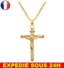 Collier jésus croix d'occasion  Pommeuse