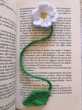 Segnalibro uncinetto crochet usato  Pozzuoli