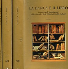 Banca libro 3voll.. usato  Italia