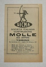 Pubblicità epoca 1927 usato  Fucecchio
