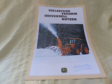 Prospekt john deere gebraucht kaufen  Weinheim