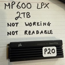 Dissipador de calor interno P20 CORSAIR MP600 PRO LPX 2TB SSD PCIe Gen NVMe para peças comprar usado Dissipador de calor interno P20 CORSAIR MP600 PRO LPX 2TB SSD PCIe Gen NVMe para peças comprar usado  Enviando para Brazil