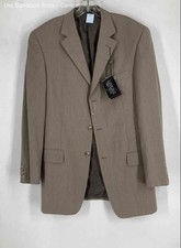 brown pinstripe suit for sale  Detroit
