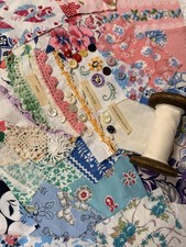 Bundle feedsack scrap for sale  Zimmerman