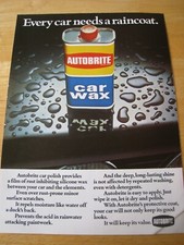 Autobrite car wax for sale  BRISTOL