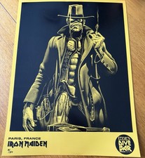 Affiche iron maiden d'occasion  France
