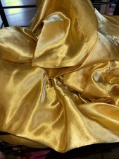 Gold silk sheets for sale  Flomaton