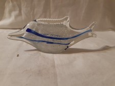 Art glass blue for sale  DOWNHAM MARKET