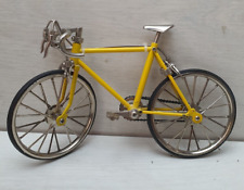 Modelo de bicicleta vintage colecionável de metal feito à mão elementos mecânicos móveis arte, usado comprar usado  Enviando para Brazil