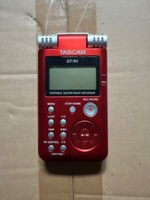 TASCAM GT-R1 GRAVADOR PORTÁTIL DE GUITARRA/BAIXO VERMELHO FUNCIONA MUITO BEM!!! comprar usado  Enviando para Brazil