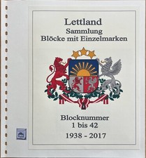 Lettland blöcke blockeinzelma gebraucht kaufen  Remseck am Neckar