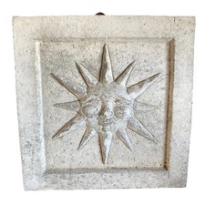 Usado, Placa de parede pendurada face sol concreto azulejo sol rocha sólida pedreira sol comprar usado  Enviando para Brazil