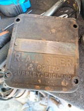 Lister engine plate for sale  SALISBURY
