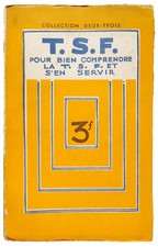 1932 comprendre tsf d'occasion  Danjoutin