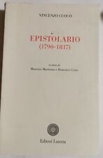 Vincenzo cuoco epistolario usato  Italia