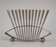 MCM Apetizer Picks Barware Bar metal Raro Escargot Barril pés Pesados comprar usado  Enviando para Brazil