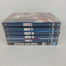 Pacote de filmes Rocky 6x DVD - 1 2 3 4 5 + Balboa - PAL região 4 frete grátis, usado comprar usado Pacote de filmes Rocky 6x DVD - 1 2 3 4 5 + Balboa - PAL região 4 frete grátis, usado comprar usado  Enviando para Brazil