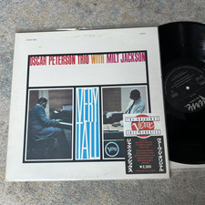 Oscar Peterson Trio Very Tall MILT JACKSON Verve Black Label Japanese Press VG++ comprar usado  Enviando para Brazil