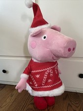 Pelúcia de Natal independente Peppa Pig 26 polegadas de altura comprar usado  Enviando para Brazil