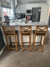 oak bar stools for sale  SOUTHPORT