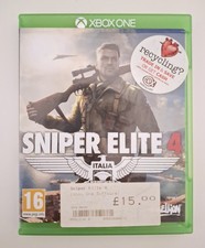 Sniper elite xbox for sale  MILTON KEYNES
