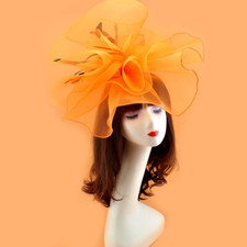 orange wedding hats for sale orange wedding hats for sale STOCKPORT