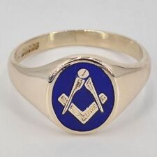 Freimaurerring 375er gold gebraucht kaufen  Celle