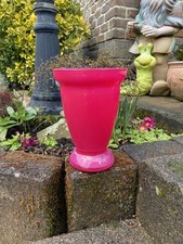 Glas vase pink gebraucht kaufen  Kürten