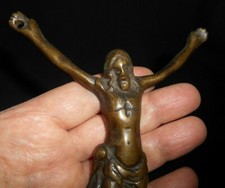 Christ crucifix bronze d'occasion  Dijon