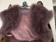 Fluffy feathered stole for sale  WEST MOLESEY