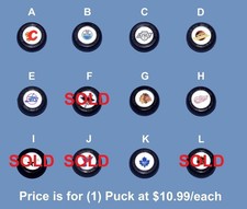 Gretzky pucks kevin for sale  South Elgin