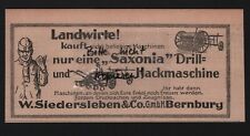 Bernburg werbung 1928 gebraucht kaufen  Leipzig