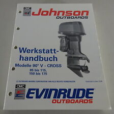 Werkstatthandbuch johnson auß gebraucht kaufen  Jever