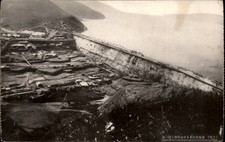 Cartão postal antigo vista aérea Kurobe Dam Toyama Japão p944 comprar usado  Enviando para Brazil
