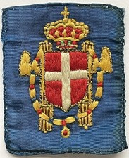 Distintivo tessuto regno usato  Valenza