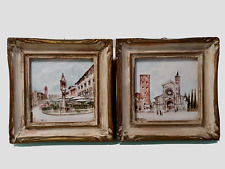 Coppia piastrelle ceramica usato  Verona