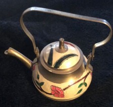 Mini teekanne messing gebraucht kaufen  Moers