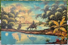 Original lacquer panel for sale  Lambertville
