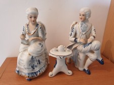 Figurines couple porcelaine d'occasion  L'Aigle