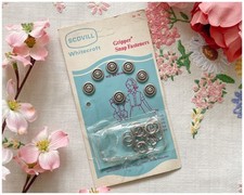Vintage snap fasteners for sale  SUTTON
